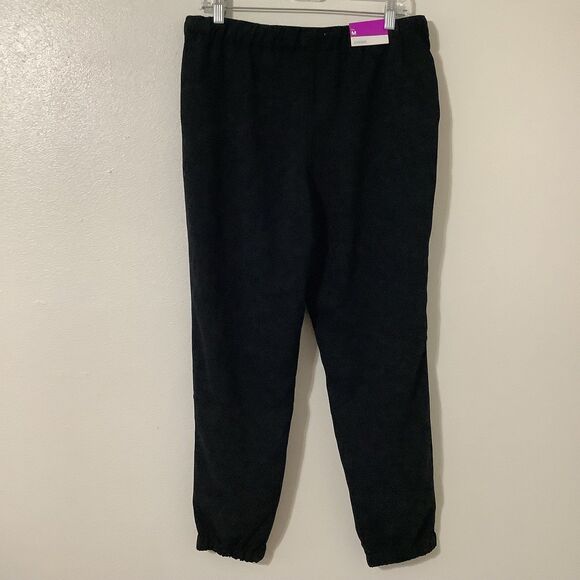 NWT Merona Black Minimalist Closet Staple Minimalism High Mid Rise Joggers M - Picture 4 of 7